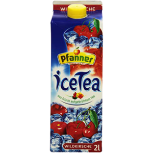 Pfanner Eistee Wildkirsche 2l