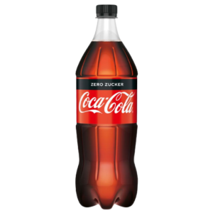 Coca Cola Zero 1l Flasche