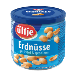 Ültje Erdnüsse Geröstet & Gesalzen 180g Dose