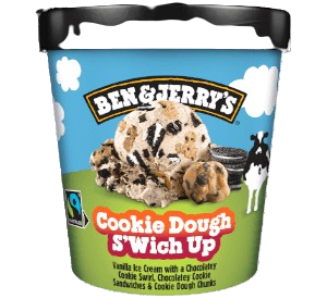 Ben & Jerry's Cookie Dough S'wich Up 420ml